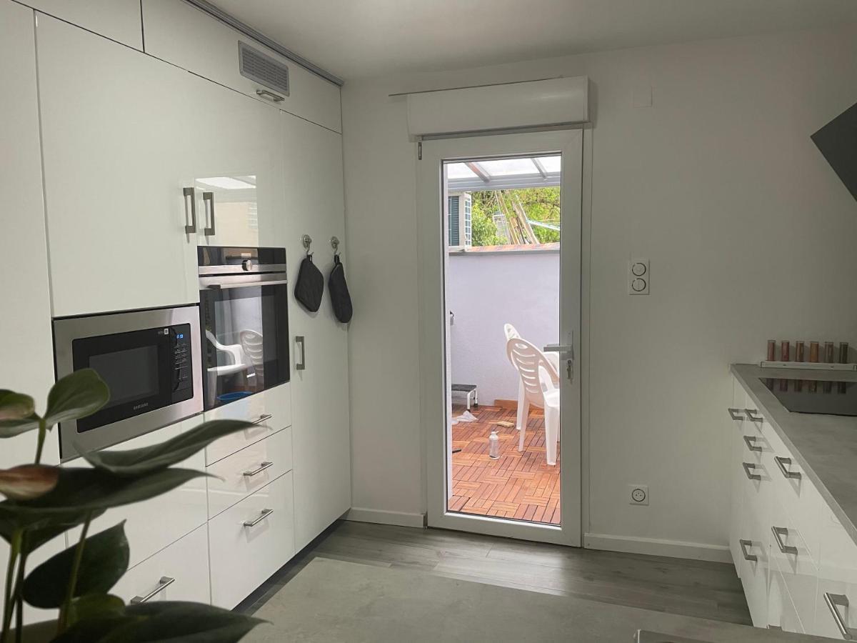 Maisonnette Avec Terrasse Strasbourg Bagian luar foto