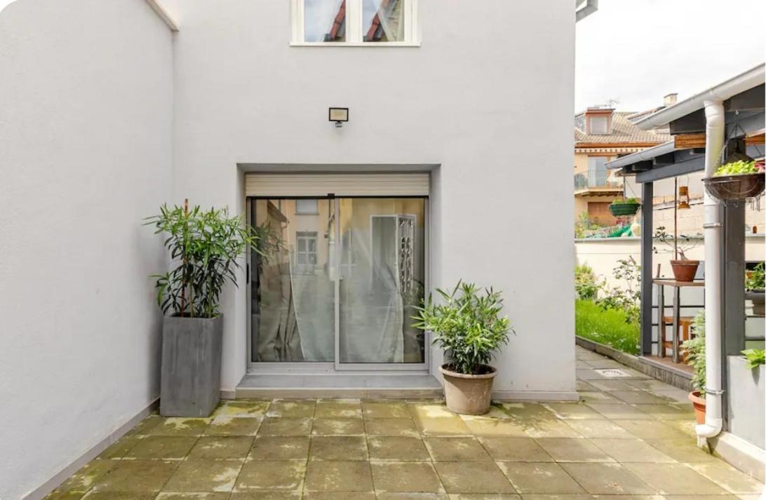 Maisonnette Avec Terrasse Strasbourg Bagian luar foto